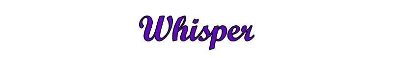 Whisper title